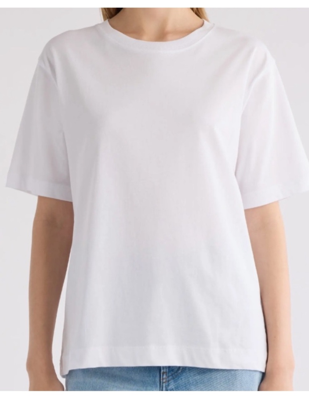Dries Van Noten Heydu Cotton T-Shirt in White size XS